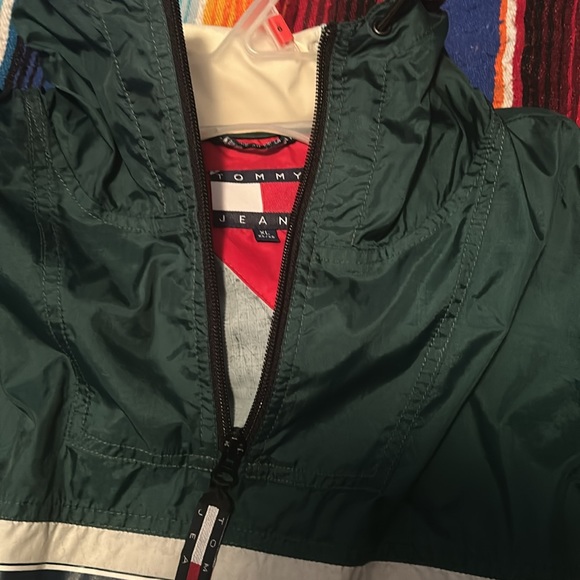 Vintage Tommy Hilfiger Jeans Windbreaker XL - Picture 3 of 4